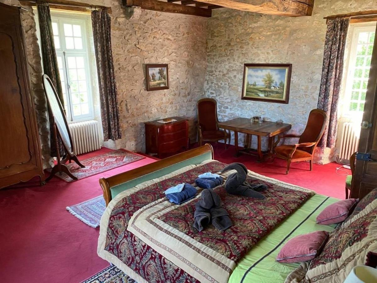 Chateau De Montrame Soisy-Bouy Værelse billede