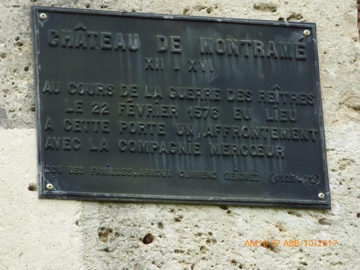 Chateau De Montrame Soisy-Bouy Eksteriør billede